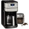 imageCuisinart Automatic Grind and Brew 12Cup Coffeemaker with 14 Cup Setting and AutoShutoff BlackStainless Steel DGB400NASBlackStainless