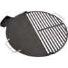 imageCuisinart CHA830 Cleanburn Fire Pit Griddle ampamp Grill Top PreSeasoned Cast Iron