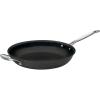 imageCuisinart Chefs Classic Nonstick HardAnodized 12Inch Open Skillet with Helper Handle Black