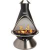 imageCuisinart Chimenea Propane Fire Pit 40000 BTU Coated Steel Outdoor Propane Heater with Lava Rocks and Directional Heat Adjustable Fire Pit with Safety Shutoff for Patios and More