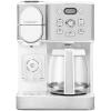 imageCuisinart Coffee Maker 12Cup Glass Carafe Automatic Hot ampamp Iced Coffee Maker Single Server Brewer Stainless Steel SS16White