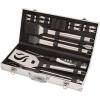 imageCuisinart Deluxe Grill Tool Set 20Piece BBQ Tools Grill Accessories with Aluminum Case ampamp Digital Temperature Fork Stainless Steel Spatula Tongs Grill Accessories ampamp Utensils Grilling Set for BBQ20Piece Set