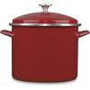 imageCuisinart Enamel Stockpot with Cover 16Quart RedRed