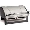imageCuisinart Grillster Portable Gas Grill Stainless Steel Compact BBQ Grill with Locking Lid for Easy Transport 8000 BTU Propane Grill with Dishwasher Safe Cooking Grate Small Grill for Camping ampamp BBQsStainless Steel