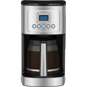 imageCuisinart 14Cup Coffee Maker Programmable PerfecTemp Glass Carafe Coffee Machine with 14 Cup Setting Brew Strength Control and Brew Pause Stainless Steel DCC3200NASStainless