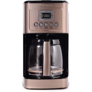 imageCuisinart 14Cup Coffee Maker Programmable PerfecTemp Glass Carafe Coffee Machine with 14 Cup Setting Brew Strength Control and Brew Pause Stainless Steel DCC3200NASUmber