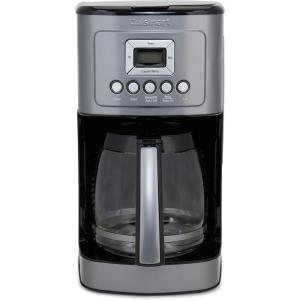 imageCuisinart 14Cup Coffee Maker Programmable PerfecTemp Glass Carafe Coffee Machine with 14 Cup Setting Brew Strength Control and Brew Pause Stainless Steel DCC3200NASGunmetal