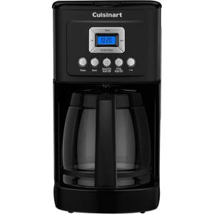 imageCuisinart 14Cup Coffee Maker Programmable PerfecTemp Glass Carafe Coffee Machine with 14 Cup Setting Brew Strength Control and Brew Pause Stainless Steel DCC3200NASMatte Black