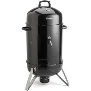 imageCuisinart 18 Vertical Charcoal Smoker Integrated Thermometer Water Bowl and Dual Vents Perfect for Smoked Brisket Chrome Plated Grates Smoker Grill for BBQ Camping TailgatesVertical Charcoal Smoker  16