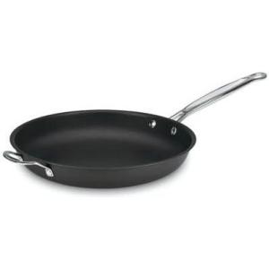 imageCuisinart 62224 Chefs Classic 10Inch NonstickHardAnodized Open SkilletNonStick Hard Anodized