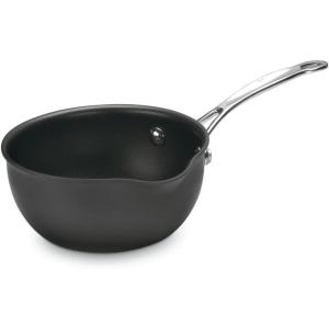 imageCuisinart 63516OP Chefs Classic Nonstick HardAnodized 1Quart Open Pour Saucier1Quart