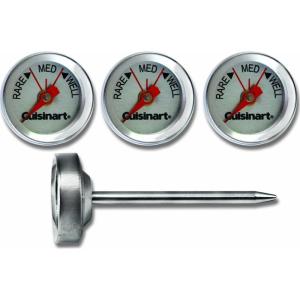 imageCuisinart CSG603 Outdoor Grilling Steak Thermometers Set of 4  Stainless Steel