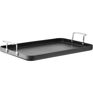 imageCuisinart Double Burner Griddle Chefs Classic Nonstick Hard Anodized Stainless Steel 65535 13Inch x 20Inch