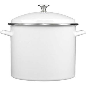 imageCuisinart Enamel Stockpot with Cover 16Quart White