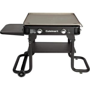imageCuisinart Flat Top Professional Quality Propane CGG0028 28quot Two Burner Gas Griddle