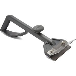 imageCuisinart Heavy Duty Griddle Scraper 6inch Stainless Steel Blade with Splash Protection and Ergonomic Handle Great Griddle Accessory Flat Top Grill Scraper BBQ Tool for Outdoor CleaningGray