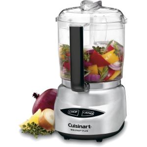 imageCuisinart MiniPrep Plus Food Processor 24Ounce Mini Food Processor to Chop Herbs Vegetables and Hard Cheese 24Ounce Work Bowl Reversible Stainless Steel Blade DLC2ABC Brushed ChromeNickelStainless Steel