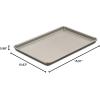 imageCuisinart 17Inch Chefs Classic Nonstick Bakeware Cookie Sheet ChampagneBaking Sheet