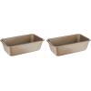 imageCuisinart 17Inch Chefs Classic Nonstick Bakeware Cookie Sheet ChampagneLoaf Pan