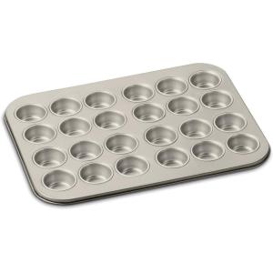 imageCuisinart 17Inch Chefs Classic Nonstick Bakeware Cookie Sheet ChampagneMini Muffin Pan