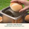 imageCuisinart Stainless Steel Butter Wheel Raised Bottom Butter Roller for Griddle for Golden Crust and Even Spread Kitchen Grill Accessory for Burgers Bread BBQ Cookouts Tailgates