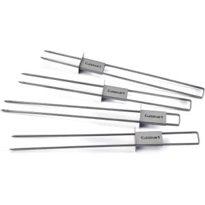 imageCuisinart CSKS048 Sliding Skewer Pack Silver Set of 4