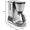 imageCuisinart CPO800P1 PurePrecision 8 Cup PourOver Coffee Brewer Silver