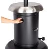 imageCuisinart Perfect Position Propane Patio Heater 38200 BTU Powerful Directional Stainless Steel Outdoor Heater with Hidden Tank and Drink Table Swivel Arm and Reflective Heat Shield