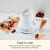 imageCuisinart Ice Cream Maker Machine 15 Quart Double Insulated Machine Sorbet and Frozen Yogurt Maker Ready in 20 Minutes ICE21P1 WhiteWhite