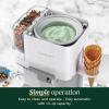 imageCuisinart Ice Cream Maker Machine 15 Quart Mix It In Soft Serve Yogurt Sorbet Sherbet Maker White ICE45P1White
