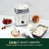 imageCuisinart Ice Cream Maker Machine 2Quart Ice Cream Sorbet and Frozen Yogurt Machine Fully Automatic DoubleInsulated Freezer Bowl Makes Frozen Desserts in Under 30 Minutes ICE30BCP1 Silver