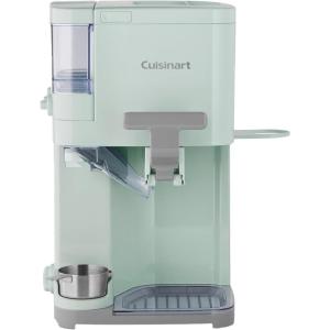 imageCuisinart Ice Cream Maker Machine 15 Quart Mix It In Soft Serve Yogurt Sorbet Sherbet Maker White ICE45P1Mint Green