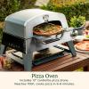 imageCuisinart CGG403 Pizza Oven 3in1 Grill Griddle Stainless Steel