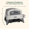 imageCuisinart CGG403 Pizza Oven 3in1 Grill Griddle Stainless Steel