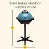 imageCuisinart IndoorOutdoor Electric Grill 2in1 Portable BBQ with Nonstick Cooking Surface Electric Grill Outdoor with Adjustable Heat StandTabletop Options for Cookouts Barbecues Small Spaces2in1 Outdoor Electric Griddle