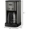 imageCuisinart 12 Cup Brew Central Maker Coffee Maker2 Black Stainless Steel DCC1200BKSNASBlack Stainless Steel