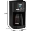imageCuisinart 12Cup Classic Programmable Coffeemaker White 12Cup Programmable DCC1120NASBlack