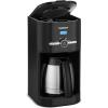 imageCuisinart 12Cup Classic Programmable Coffeemaker White 12Cup Programmable DCC1120NASBlack Thermal