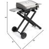 imageCuisinart CGG240 All Foods 273quot L x 38quot W x 235quot H RollAway Gas Grill Stainless SteelGrill
