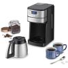 imageCuisinart DGB550BKP1 Automatic Coffeemaker Grind ampamp Brew 12Cup Glass BlackBlackStainless