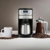 imageCuisinart DGB550BKP1 Automatic Coffeemaker Grind ampamp Brew 12Cup Glass BlackBlackStainless