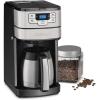imageCuisinart DGB550BKP1 Automatic Coffeemaker Grind ampamp Brew 12Cup Glass BlackBlackStainless