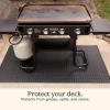 imageCuisinart Premium Deck and Grill Mat 65quot x 36quot NonSlip Rubber Mat for BBQ Griddle and Grill All Season Protection for Patio Deck and PorchPremium Deck and Patio Grill Mat
