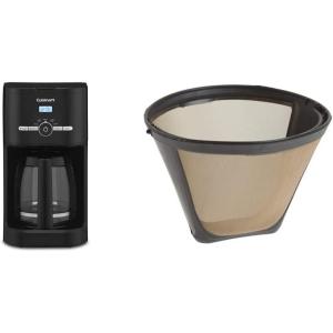 imageCuisinart 12Cup Classic Programmable Coffeemaker White 12Cup Programmable DCC1120NASBlack