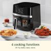imageCuisinart Dual Basket Air Fryer Two Baskets Totals 11 QT 4 Function Air Fryer to Air Fry Roast Bake ampamp Keep Warm Features Sync Finish ampamp Settings Toss Reminder Automatic Warm Mode ampamp AutoPause45 Qt