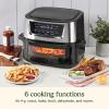 imageCuisinart Dual Basket Air Fryer Two Baskets Totals 11 QT 4 Function Air Fryer to Air Fry Roast Bake ampamp Keep Warm Features Sync Finish ampamp Settings Toss Reminder Automatic Warm Mode ampamp AutoPause9 Qt