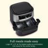 imageCuisinart Dual Basket Air Fryer Two Baskets Totals 11 QT 4 Function Air Fryer to Air Fry Roast Bake ampamp Keep Warm Features Sync Finish ampamp Settings Toss Reminder Automatic Warm Mode ampamp AutoPause9 Qt Dial
