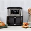 imageCuisinart Dual Basket Air Fryer Two Baskets Totals 11 QT 4 Function Air Fryer to Air Fry Roast Bake ampamp Keep Warm Features Sync Finish ampamp Settings Toss Reminder Automatic Warm Mode ampamp AutoPause6 Qt