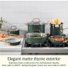 image:imageCuisinart 11Piece Stainless Steel Set Thyme MT89G11Green