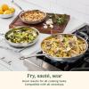 image:imageCuisinart 3 Piece PureClad TriplePly Stainless Steel Skillet Set PCST2281012